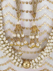 Dangle Sequined Georgette Potli