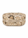 Gala Floral Embroidered Faux Silk Clutch
