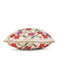 Dangle Floral Embroidered Faux Silk Potli