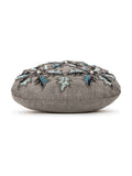 Dangle Floral Embellished Faux Silk Potli