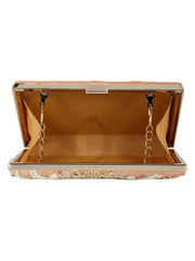 Ethnique Beaded and Embroidered Party Clutch