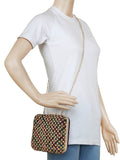 Vista Embroidered & Embelished Square Clutch