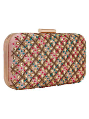 Adorn Embroidered & Embelished Party Clutch