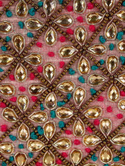Adorn Embroidered & Embelished Party Clutch