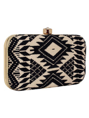 Loom Jacquard Fabric Clutch