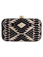 Loom Jacquard Fabric Clutch