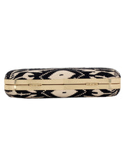 Loom Jacquard Fabric Clutch