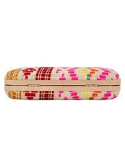 Loom Jacquard Fabric Clutch