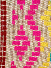 Loom Jacquard Fabric Clutch
