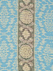 Tulle Raw Silk Fabric Printed Clutch