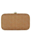 Tulle Faux Silk Fabric Printed Clutch