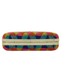 Hyperbole Jacquard Textured Clutch