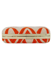 Hyperbole Fabric jacquard Textured Clutch