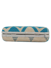 Hyperbole Fabric jacquard Textured Clutch