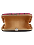 Loom Cotton Fabric Printed Clutch