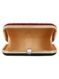 Loom Cotton Fabric Printed Clutch