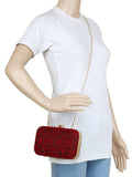 Loom Cotton Fabric Printed Clutch