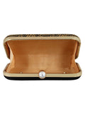 Loom Cotton Fabric Printed Clutch