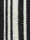 Loom Cotton Jacquard Stripes Clutch