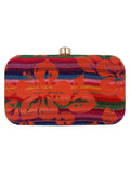 Loom Cotton Fabric Printed Clutch
