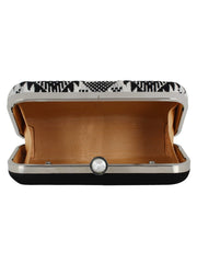Hyperbole Cotton Textured Clutch