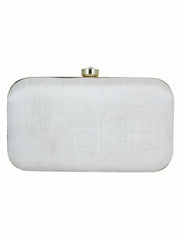 Adorn Cotton Embellished Clutch