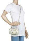 Adorn Cotton Embellished Clutch