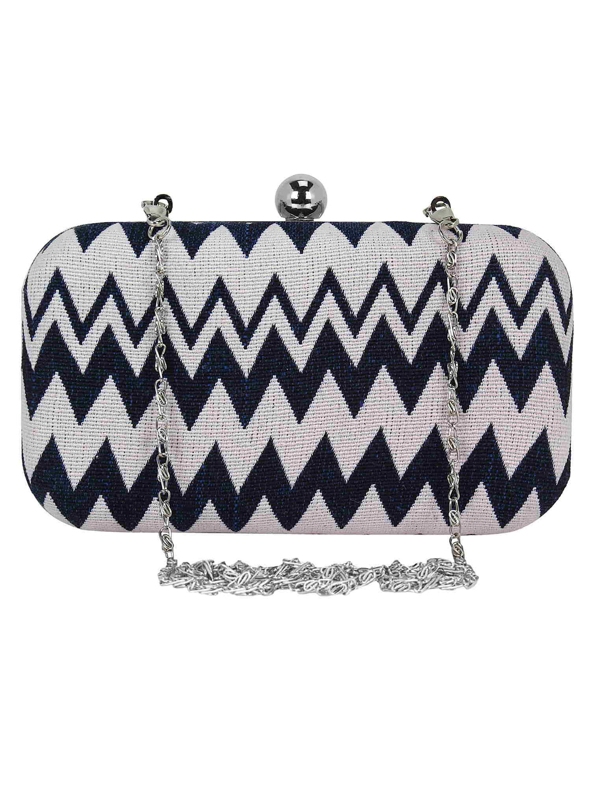 Loom Cotton Jacquard Clutch