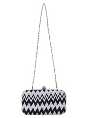 Loom Cotton Jacquard Clutch