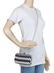 Loom Cotton Jacquard Clutch