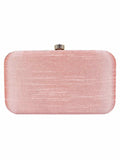 Adorn Embroidered & Embelished Faux Silk Fabric Clutch