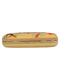 Adorn Embroidered & Embellished Faux Silk Clutch