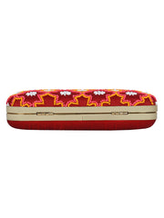 Adorn Embellished Cotton Polyester Clutch