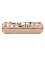 Adorn Embroidered & Embellished Faux Silk Clutch