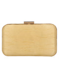 Adorn Embroidered & Embellished Faux Silk Clutch
