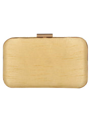 Adorn Embroidered & Embellished Faux Silk Clutch