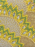 Adorn Embellished Faux Silk Clutch