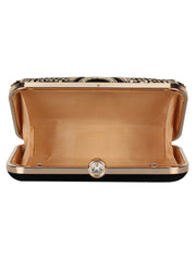 Adorn Embellished Velvet Clutch