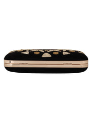 Adorn Embellished Velvet Clutch