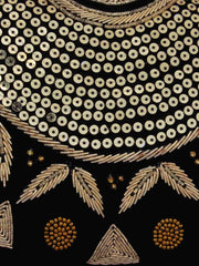 Adorn Embellished Velvet Clutch