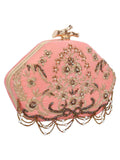 Glitz Embellished Velvet Clutch