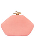 Glitz Embellished Velvet Clutch