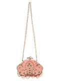 Glitz Embellished Velvet Clutch