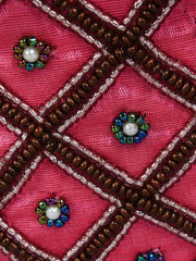 Dazzle Embellished Faux Silk Potli