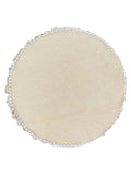 Dangle Embellished Faux Silk Potli