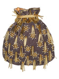 Dangle Embellished Velvet Potli