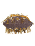 Dangle Embellished Velvet Potli