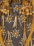 Dangle Embellished Velvet Potli