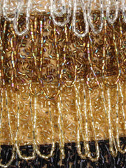 Dangle Embellished Faux Silk Potli