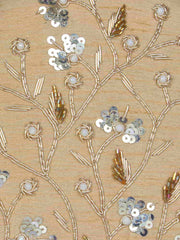 Gala Embellished Faux Silk Round Clutch